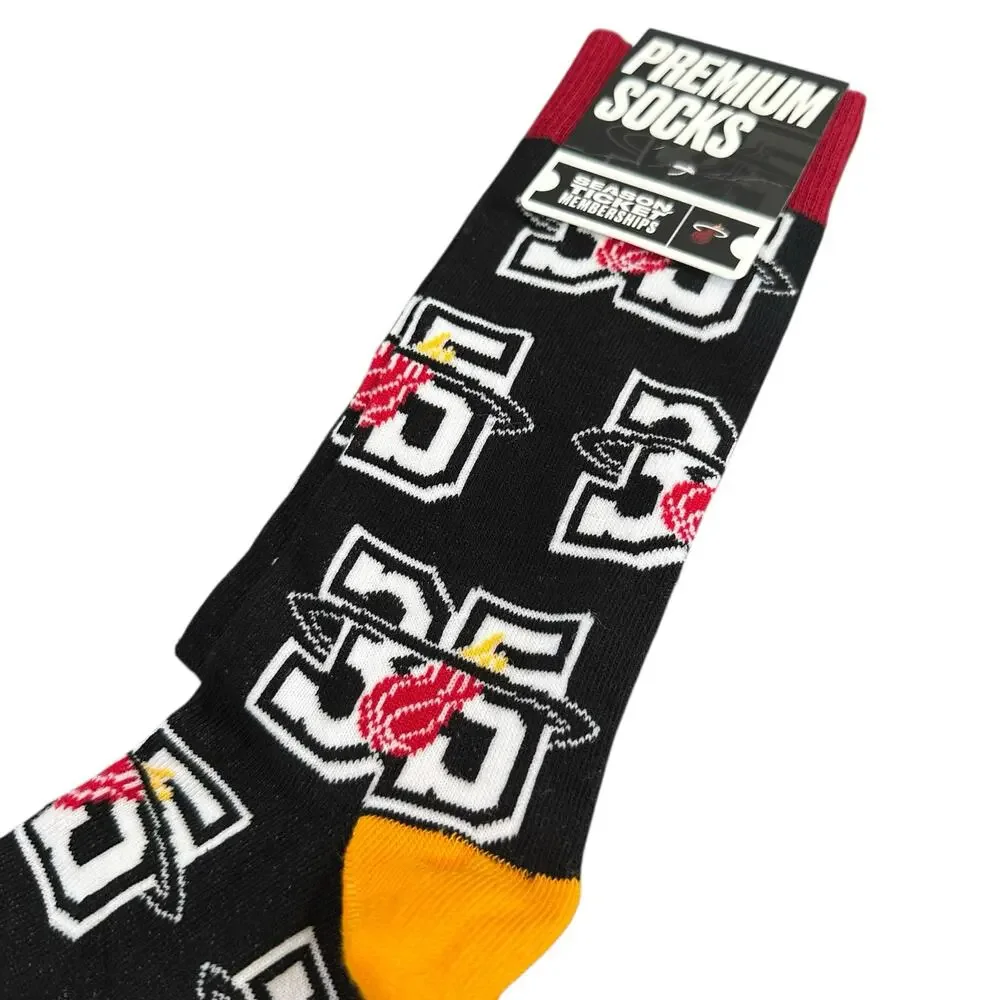 Miami Heat Men's Premium Socks